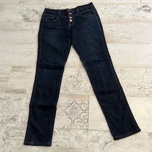 Judy Blue High Waisted Dark Wash Button Fly